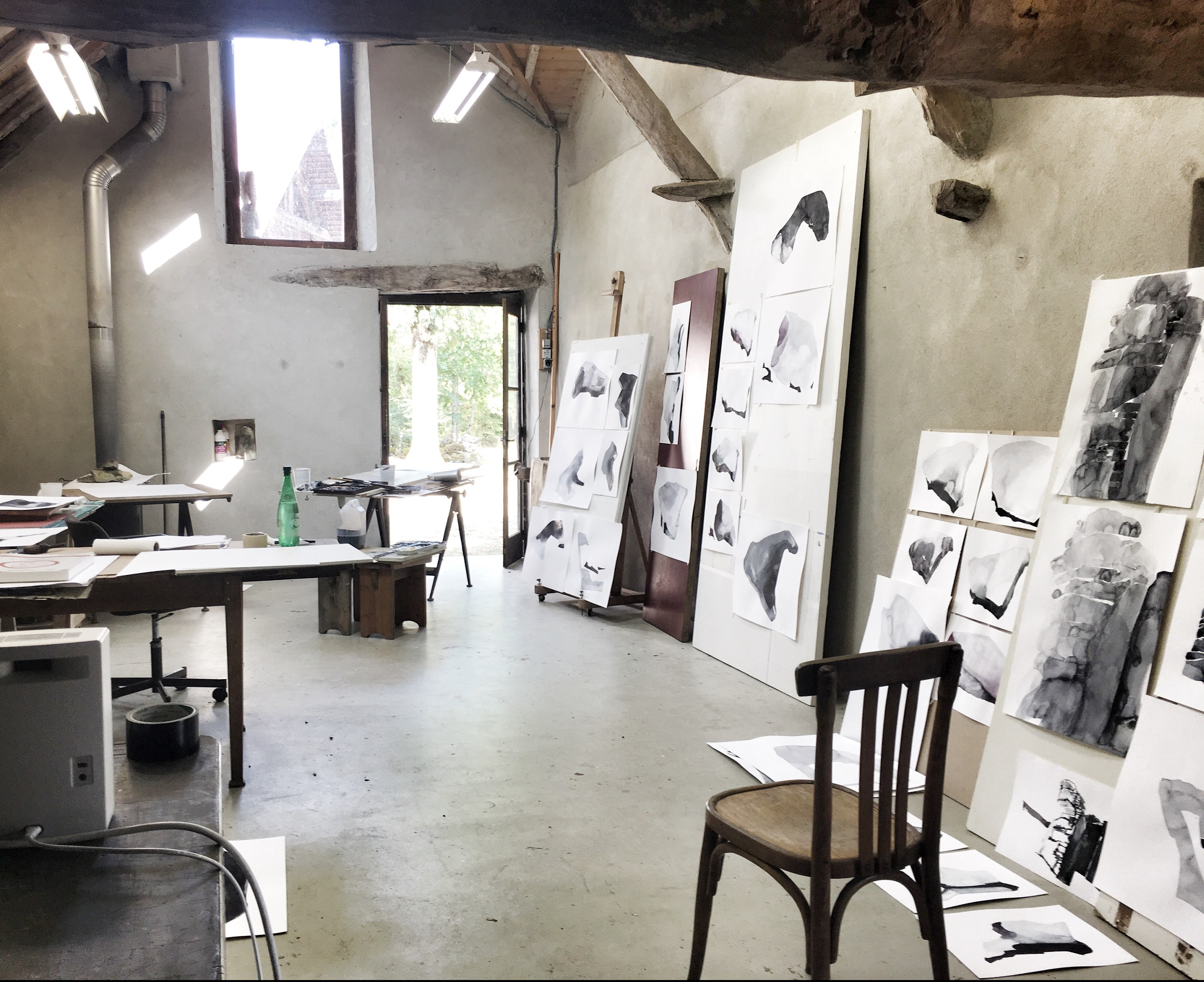 2018 _residency (FR) "Mas de Charrou" _ stichting Virginie Janssens